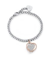 Bracciale Luca Barra Donna in Acciaio Cristallo BK1853 - BK1853